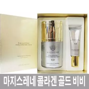 IPKN Magislene Collagen Shock Extra Gold BB/BB Cream 50 мл+10 мл, Gold BB, 60 мл, 1 шт.