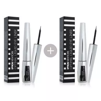 IPKN Optimal Liquid Eyeliner 6g, Intense Black, 2 pcs.