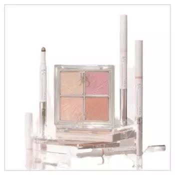 [IPKN] Палетка теней для век Flap One Face + набор теней для век Muse Under Aegyo Sal, 1 шт.