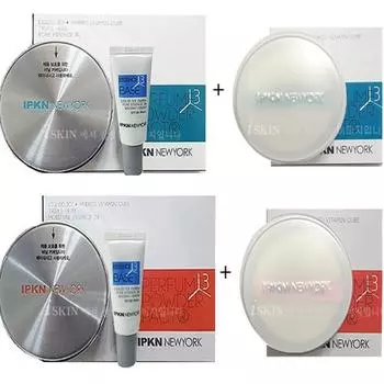 IPKN Perfume Powder Pact R, матовый Нет. 23 основных продукта + сменный блок, 1 набор
