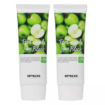 IPKN Pore Apple Sunblock SPF50+ PA++++, 70ml, 2 units