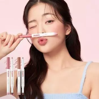 IPKN Пушистый карандаш для губ 5 цветов 01 Mining Peach