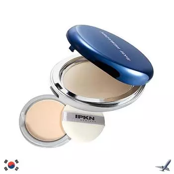 IPKN SKIN FINISH PACT ПОРОШОК + ЗАПРАВКА бежевый/телесный