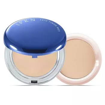 IPKN Skin Finish Pact Powder + Сменный блок, нет. 21 бежевый телесный, 1 набор