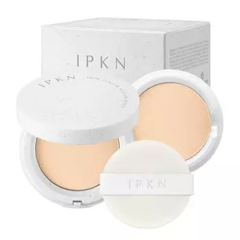 IPKN Skin Finish Vegan Pact Original 12 г + сменный блок 12 г, нет. 21, 1 комплект