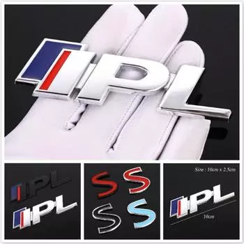 IPL 3D металлическая хромированная автомобильная наклейка, автомобильная эмблема, наклейки для In + fin + iti Q50 Q50L Q30 Q70 G25 QX60 QX70 FX35 FX37, автомобильный Стайлинг S Black Red