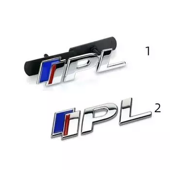 IPL автомобильная 100% 3D металлическая эмблема наклейка гриль значок для Infiniti Q50 Q50L G37 G25 QX70 FX35 FX37 автомобильный Стайлинг 1