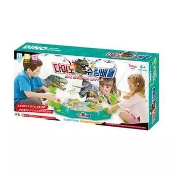 iPlus Dino Shooting Battle Action настольная игра 48 x 23,5 x 18 см, популярная корейская игра