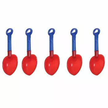 iplusmile Лопата Мини-лопата Игрушка для песка Легкая пластиковая лопата для песка Пляжная игра 3 шт Игра в снежки Набор для игры в песок Случайный цвет 5 шт