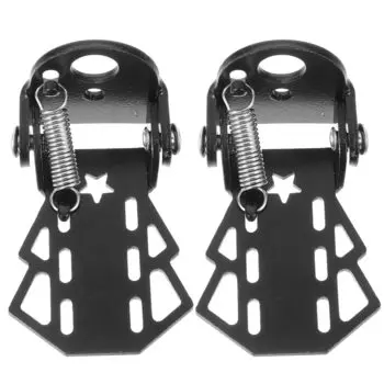 iplusmile Велосипедная ступица Шаговая велосипедная педаль Складная двухместная (черный) чёрный