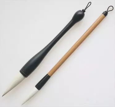 Ippindo Kakizume Brush 7 for large line width calligraphy brush large brush medium brush set No. &