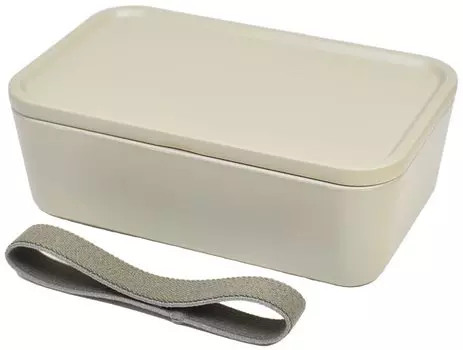 Ippinsha Bento Box 600 мл Светлый хаки 310 1-уровневый ланч-бокс (Саничимару) легкие хаки
