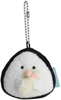 Ippinsha Gyutto Baby Milk талисман мягкая игрушка мини-цепочка в подарок 47178 Onigiri-san Onigiri-san