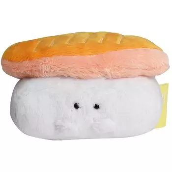 Ippinsha Gyutto Sushisan Mr. Salmon mascot stuffed toy gift 48002