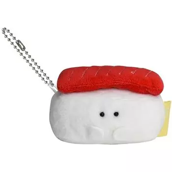 Ippinsha Gyutto Sushisan Mr. Tuna mascot stuffed toy mini with chain gift 48011