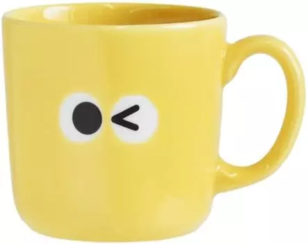 Ippinsha Iloiro Ome 44212 Mug Cup Made in Japan Yellow