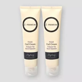 iPremium Finish Curl Cream 150mI парфюмированная эссенция для завивки волос для мужчин и женщин, салон для завивки волос, 2 шт., 150 мл