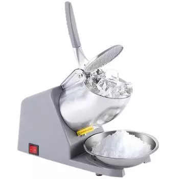 Iproods Electric Ice Crusher Электрическая машина для приготовления льда 500 Вт Электрическая машина для приготовления льда с крышкой и чашей для коммерческого и домашнего использования 2200 об/мин