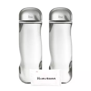 IPSA Lotion IPSA The Time R Aqua 300ml set Kunutonn original logo h wet sheet included Quasi-drug 2-bottle +