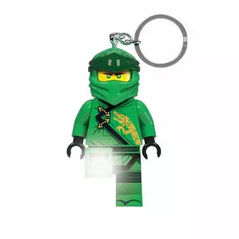 [IQ-Spiele] Брелок для ключей Ninjago Lloyd светящийся. Черный///Белый 76мм