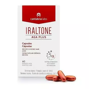 Iraltone Aga Plus от выпадения волос 60 капсул