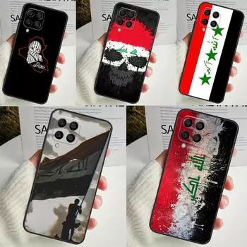 Iraqi Iraq National Flag For Samsung Galaxy M13 M33 M53 M12 M32 M52 M14 M34 M54 M20 M51 M21 M30s M31s M15 M55 Case Samsung M13 4G