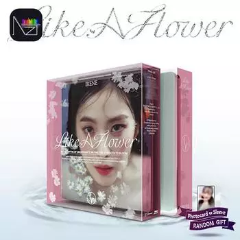 ИРЕН (Красный вельвет) - 1-й мини-альбом [Like A Flower] (Case Ver.) 1PCS