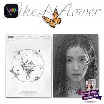 ИРЕН (Красный вельвет) - 1-й мини-альбом [Like A Flower] (Фотокнига Вер.) PP 1PCS
