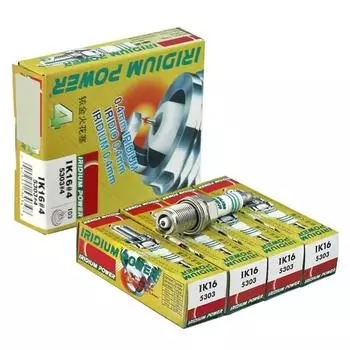 Иридиевые свечи зажигания 5303 IK16 Свечи для HYUNDAI TOYOTA MITSUBISHI KIA LAND ROVER MAZDA MERCEDES-BENZ JAGUAR SUZUKI CHRYSLER 4pcs