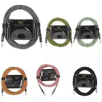 IRIN 6M аудиопроводной кабель экранированный гитарный кабель струнный для электрогитары бас жёлтый