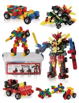 iRiNGO 390 деталей обучающая игрушка робот-машина для детей от 3 лет и старше звуковые блоки 3D головоломка
