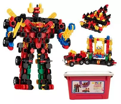 iRiNGO 395 деталей развивающая игрушка истребитель F1 Car Warrior для детей от 3 лет и старше блоки, которые издают звуки при вращении 3D головоломка