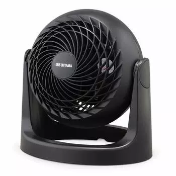 Iris Ohyama 8 Tatami Matte Fixed мощный воздушный компактный черный циркулятор, тихий, коврики, Macaron, дизайн, Swing, вентилятор, PCF-MKM15N-B