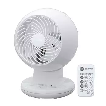 Iris Ohyama 8 Tatami мощный воздушный пульт дистанционного управления таймер белый циркулятор, коврики, тихий, качание вверх/вниз/влево/вправо, вентилятор, в комплекте, функция,