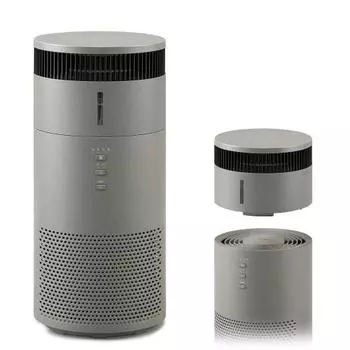 Iris Ohyama Air Purifier with Humidifying Function, 10 Tatami Mats, Humidifying Air Purifier, Humidifier, Evaporative Type, Clean, Fully Washable, Wat