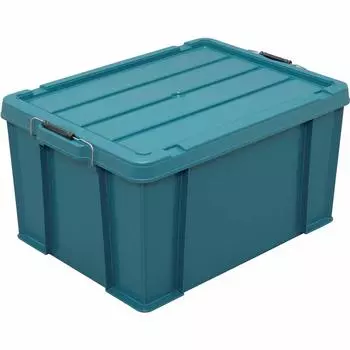 Iris Ohyama Buckle Container 65L Blue Green BL-65
