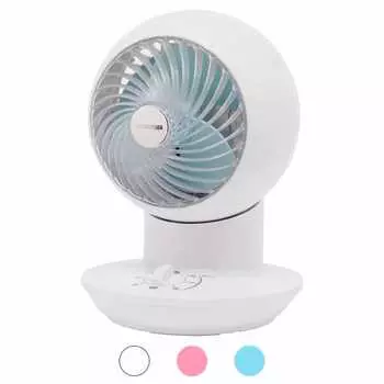 Iris Ohyama Circulator Eye Mini 8 tatami Silent Left and Right Swing Powerful Air Blower Blue PCF-SM12-LA