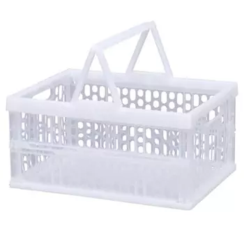 IRIS OHYAMA Container Folding Container with Handle TOC-32L Clear