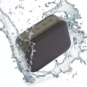 IRIS OHYAMA Динамик Bluetooth Водонепроницаемый IPX5 Водонепроницаемый Стандартный Маленький Водонепроницаемый Сопряжение 2 устройств одновременно 12 часов непрерывного воспроизведения