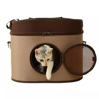 Iris Ohyama Dog Cat Carrier Sheet Attachable Water Repellent Beige For Small Dogs and Cats бежевый