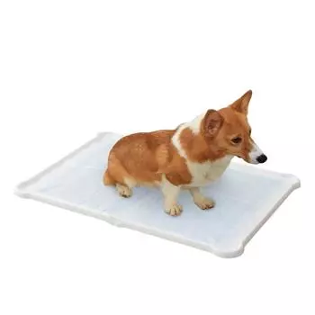 Iris Ohyama Dog Toilet Sheet Snug Tray Double Wide White P-SPTD белый
