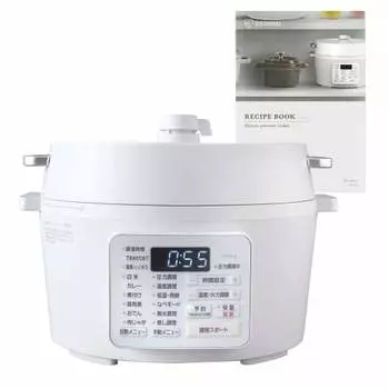 IRIS OHYAMA Electric Pressure Cooker 4.0L White PC-MA4-W