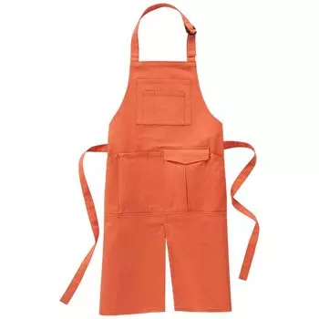 Iris Ohyama Fireproof Apron Orange S/M 3)