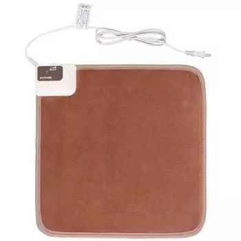 Iris Ohyama Foot Warmer, Foot Heater, 40 x 40 cm, 2 Level Temperature Adjustment, Electric Carpet, Electric Mat, Hot Mat, Exterminating Dust Mites, Ca