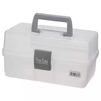 Iris Ohyama Free Case Прозрачный 27 x Глубина 16 x Высота 15 F-2 [Ширина прибл.. приблизительно. приблизительно. см] чистый