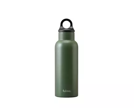 Iris Ohyama Fulme Water Bottle Tumbler Mug Bottle Stainless Steel 500ml Khaki With Lid Handle Handle Thermal Insulation Cold Insulation Vacuum