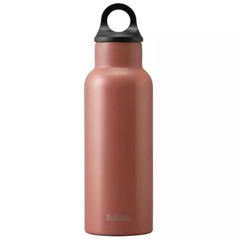 Iris Ohyama Fulme Water Bottle Tumbler Mug Bottle Stainless Steel 500ml Terracotta with Lid Handle Handle Heat Insulation Cold Insulation Vacuum