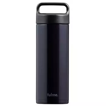 Iris Ohyama Fulme Water Bottle Tumbler Mug Bottle Stainless Steel 480ml Glossy Navy with Lid Handle Handle Vacuum Insulated Drinking Spout Outdoor
