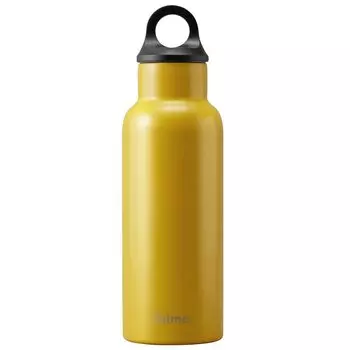 Iris Ohyama Fulme Water Bottle Tumbler Mug Bottle Stainless Steel 500ml Mustard Yellow With Lid Handle Handle Thermal Insulation Cold Insulation