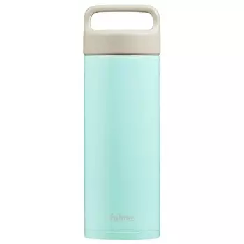 Iris Ohyama Fulme Water Bottle Tumbler Mug Bottle Stainless Steel 480ml Glossy Blue with Lid Handle Handle Heat Insulation Cold Insulation Vacuum